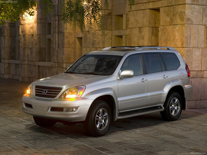 Silver Lexus Gx470 Suv