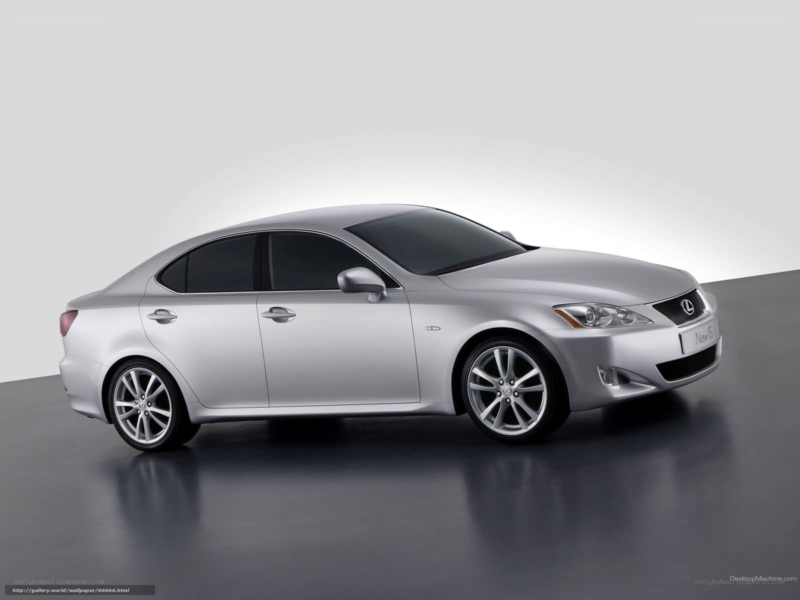 silver lexus is sedan