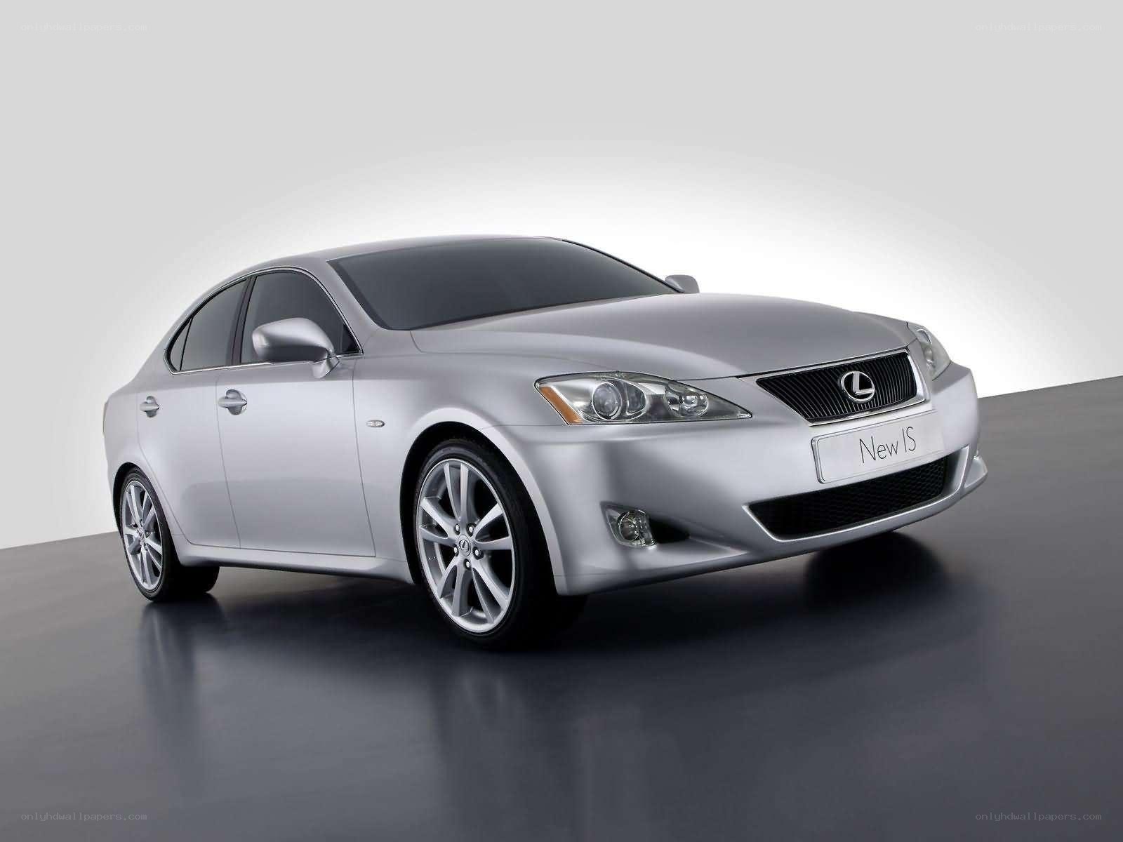 Silver Lexus IS sedan