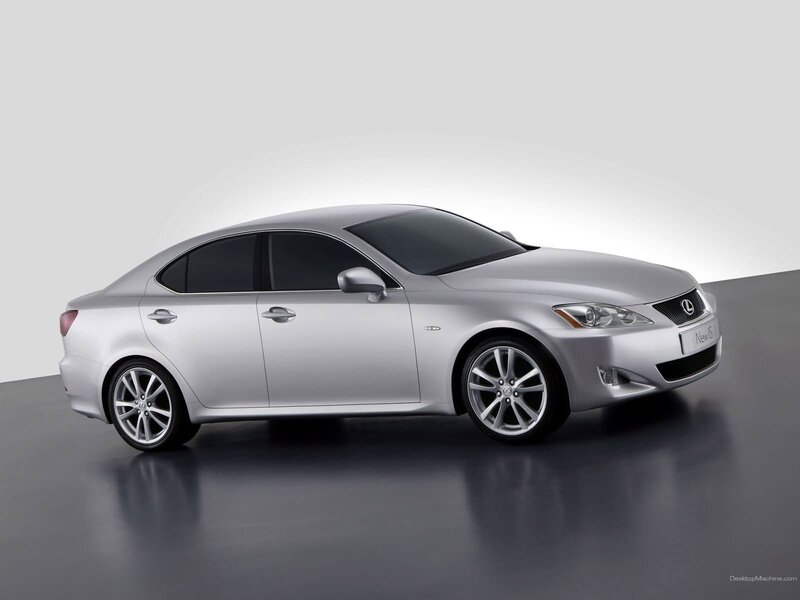 silver lexus is sedan