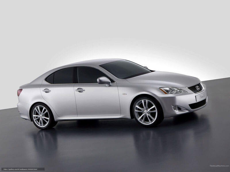 Silver Lexus Is Sedan — Neutral, Photograph