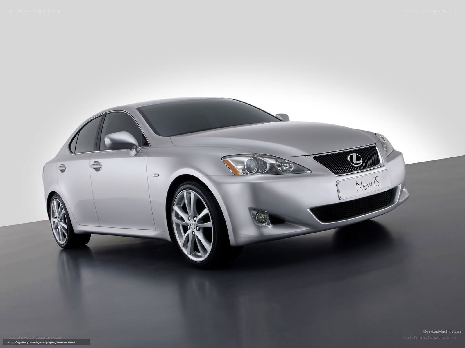 Silver Lexus IS sedan