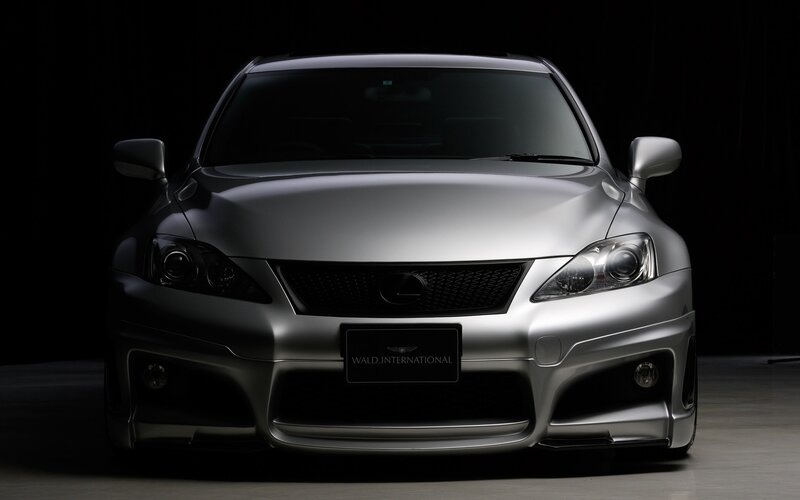 Silver Lexus Is250
