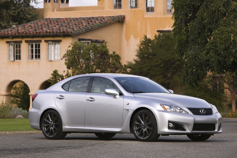 silver lexus is250c sedan