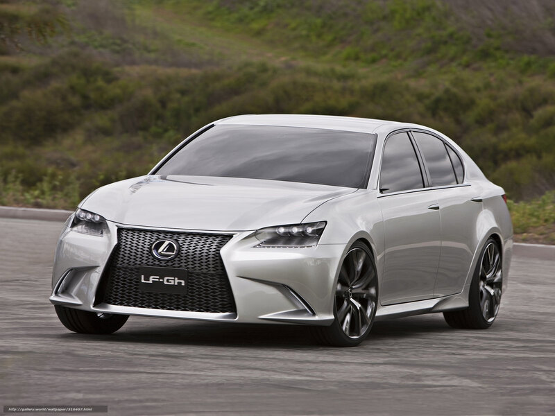 Silver Lexus Lf-gh Concept — Dynamic