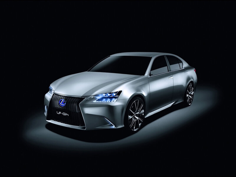 Silver Lexus Lf-gh Concept