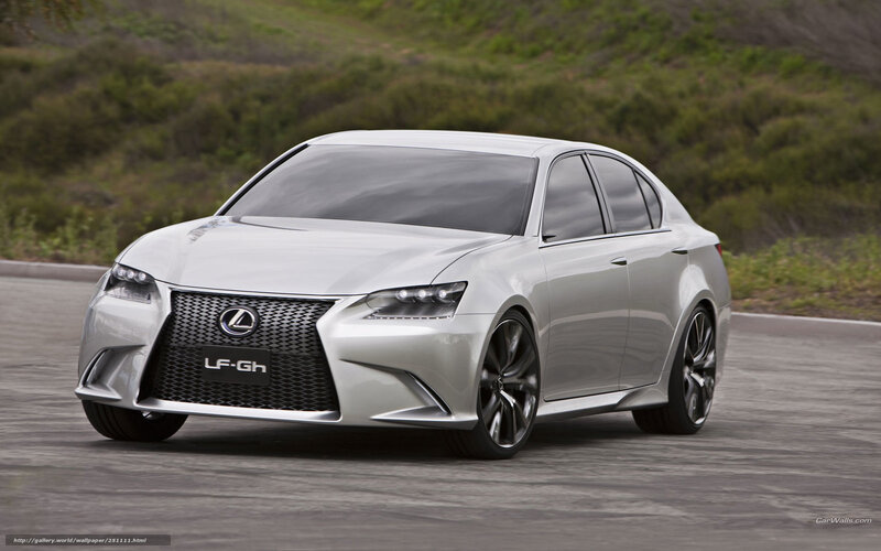 Silver Lexus Lf-gh Sedan