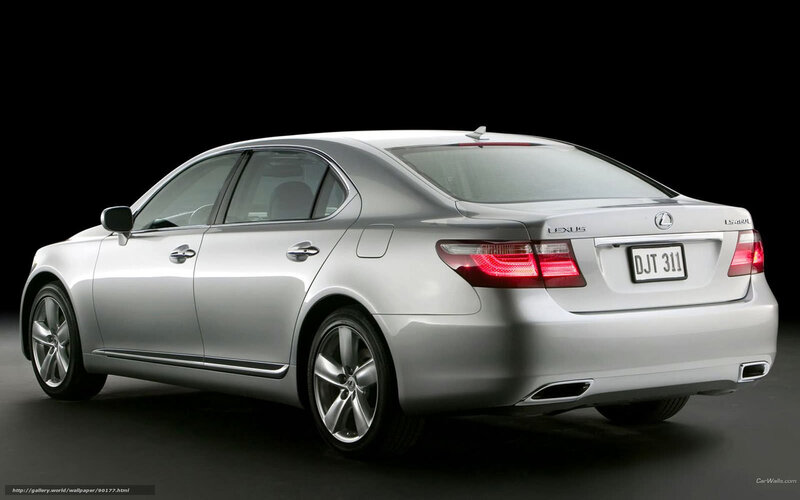 silver lexus ls 460 sedan