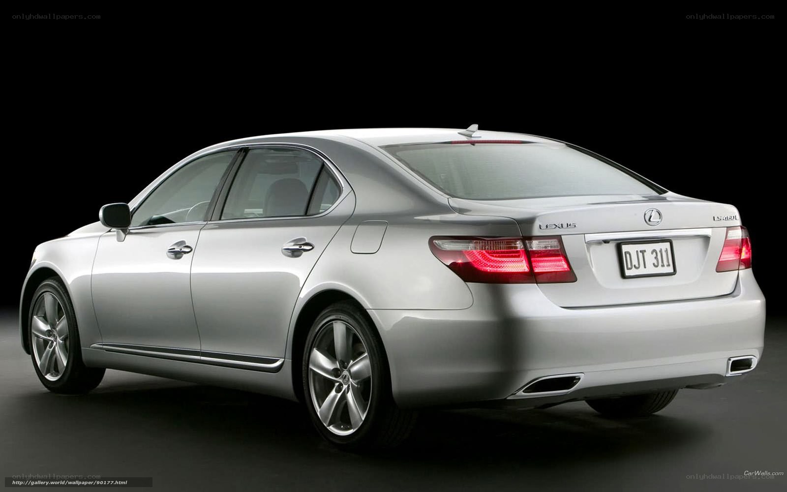 silver lexus ls 460 sedan