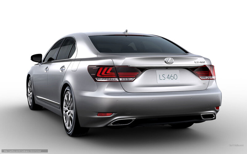 Silver Lexus Ls 460