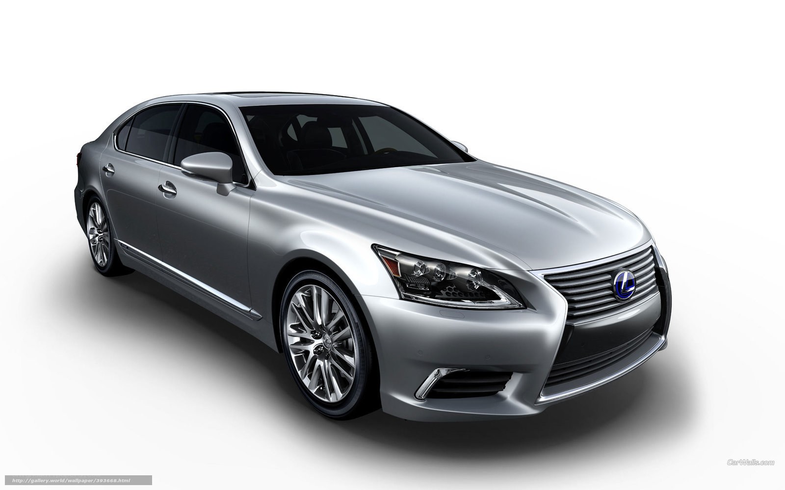 silver lexus ls sedan