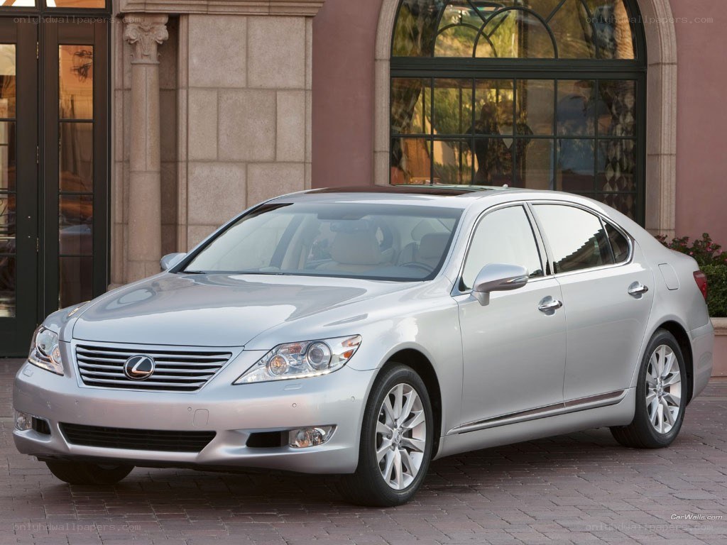 silver lexus ls sedan