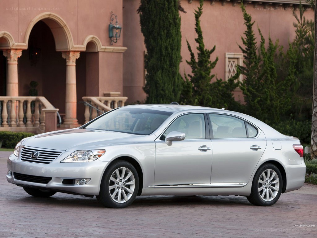 silver lexus ls sedan