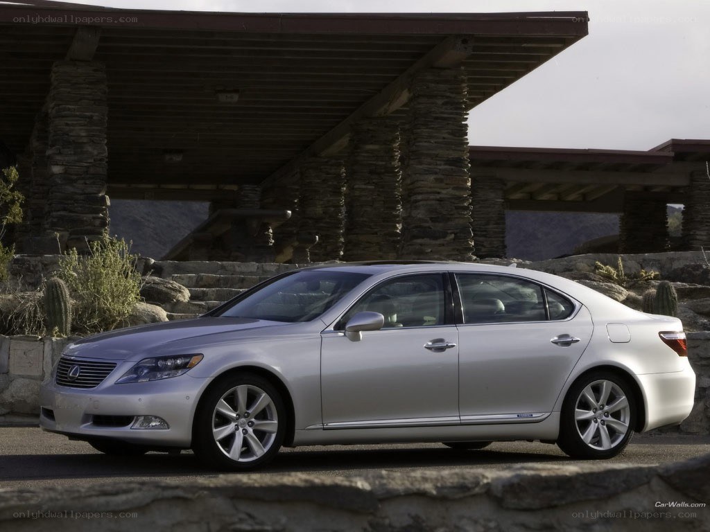 silver lexus ls sedan