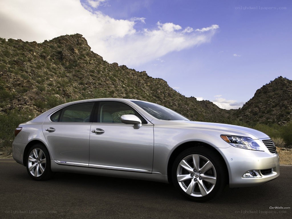silver lexus ls sedan