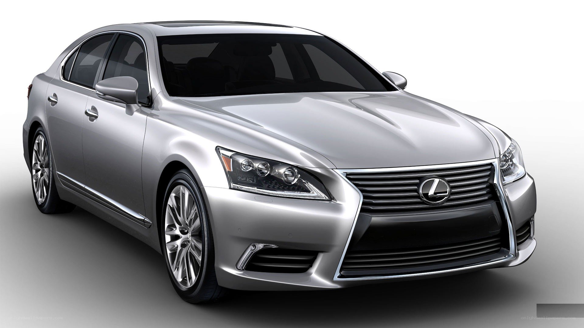 silver lexus ls sedan