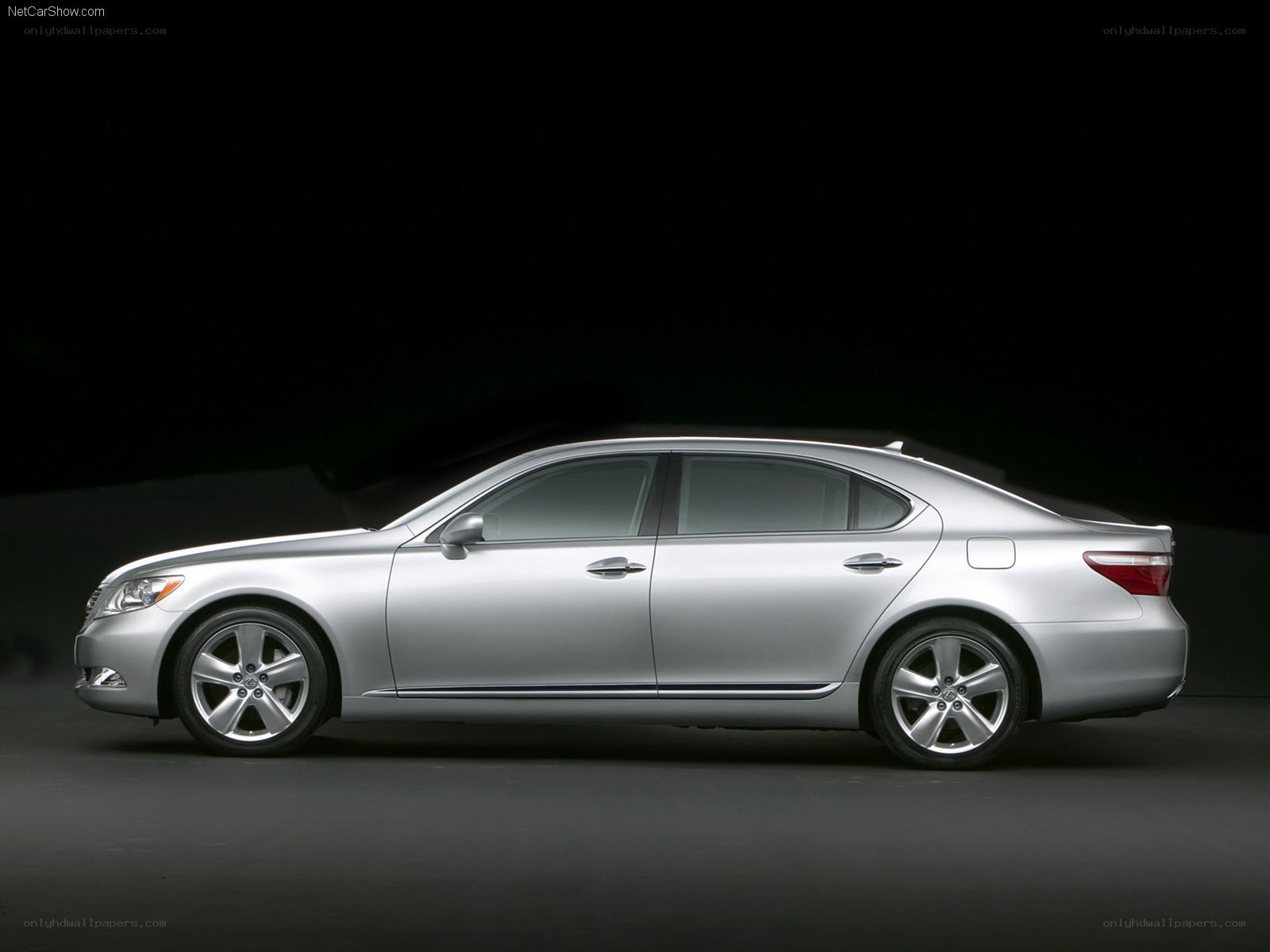 silver lexus ls sedan