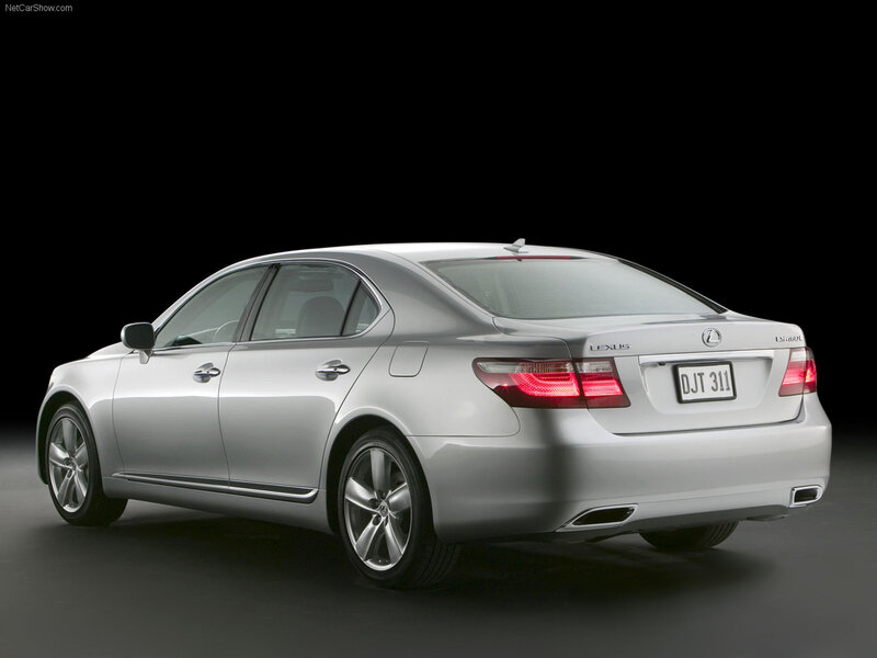 silver lexus ls sedan