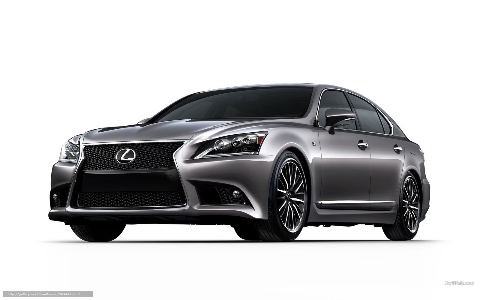 silver lexus ls sedan
