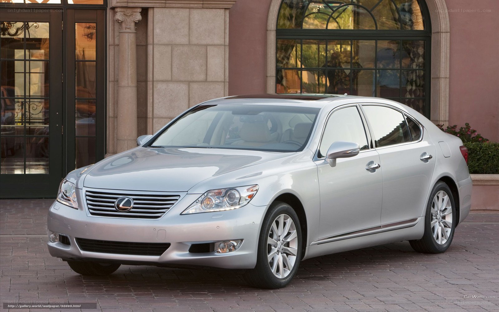 silver lexus ls sedan