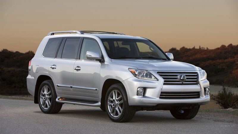 Silver Lexus Lx Suv — Serene