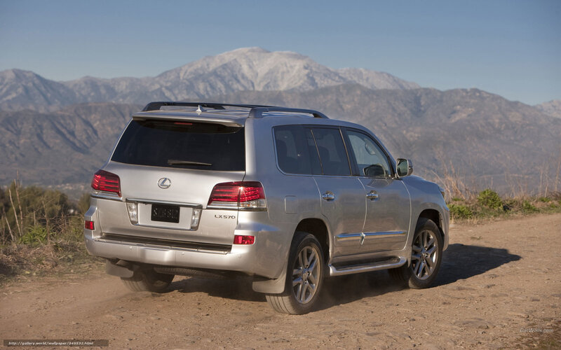 Silver Lexus Lx570 Suv — Serene, Afternoon