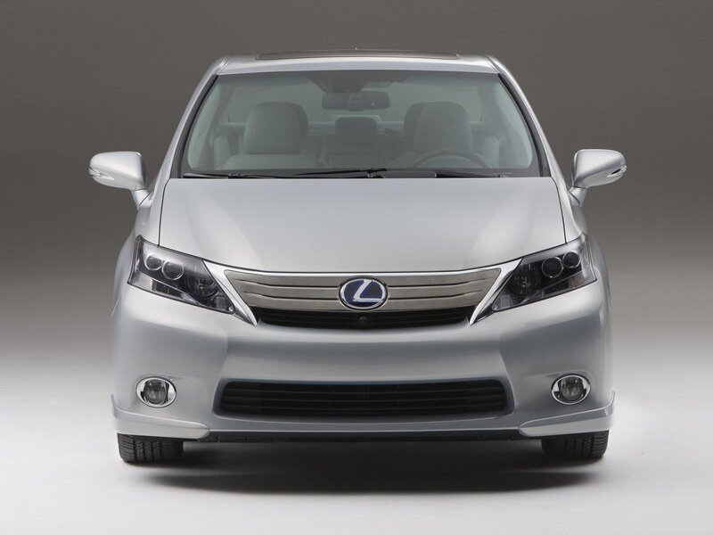 silver lexus rx front view