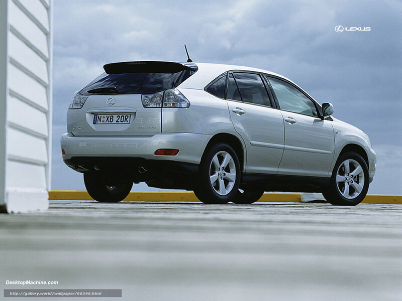 Silver Lexus RX parked