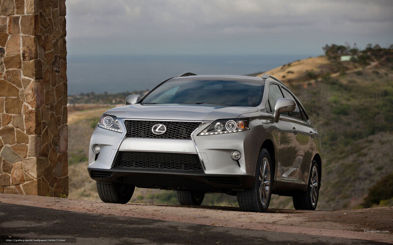 silver lexus rx suv