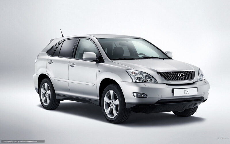 Silver Lexus RX SUV