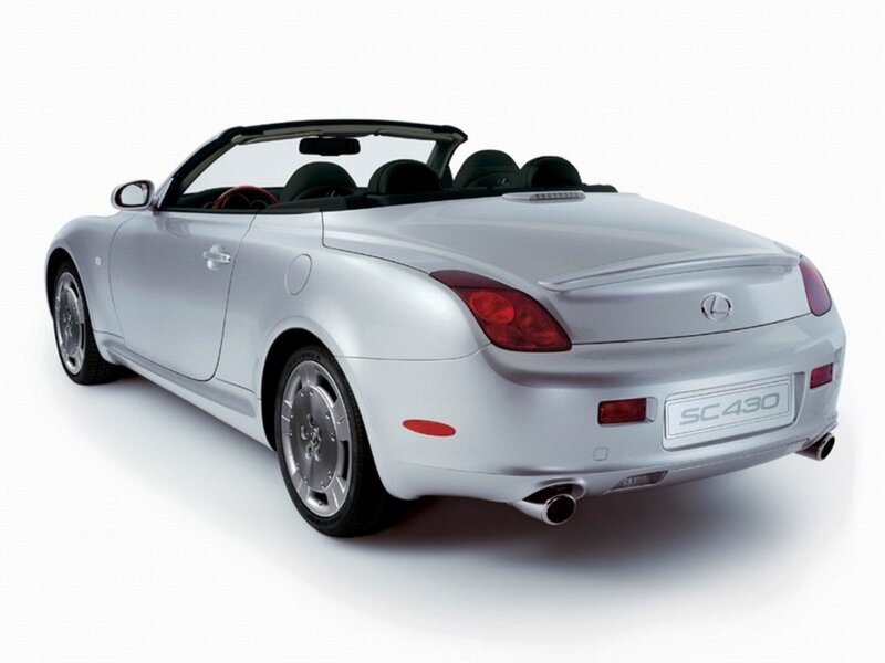 silver lexus sc430 convertible