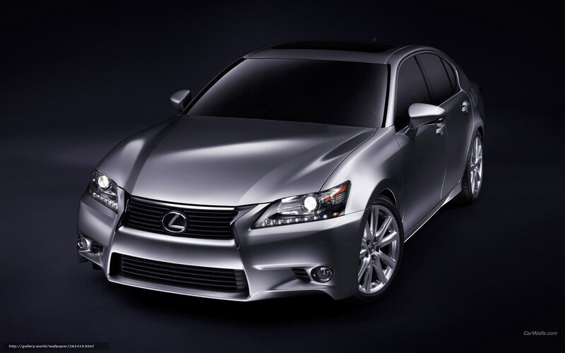 Silver Lexus Sedan — Dramatic, Photograph, Car