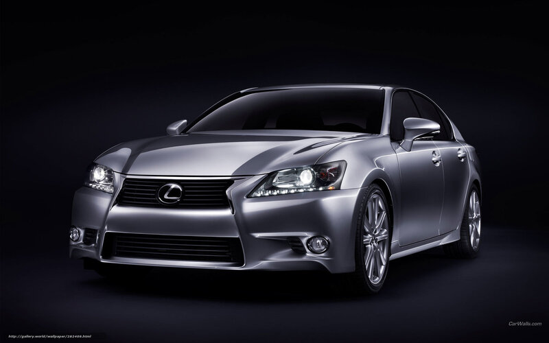 Silver Lexus Sedan — Dramatic, Photograph