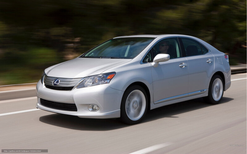 Silver Lexus Sedan — Dynamic, Afternoon, Photograph, Car