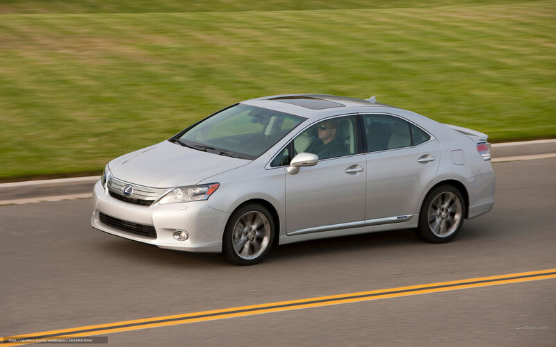Silver Lexus Sedan — Dynamic, Afternoon, Photograph, Driver, Road