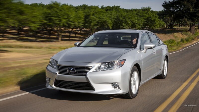 Silver Lexus Sedan — Dynamic, Afternoon
