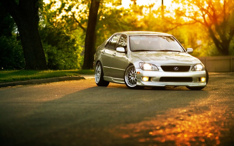 Silver Lexus Sedan — Gold