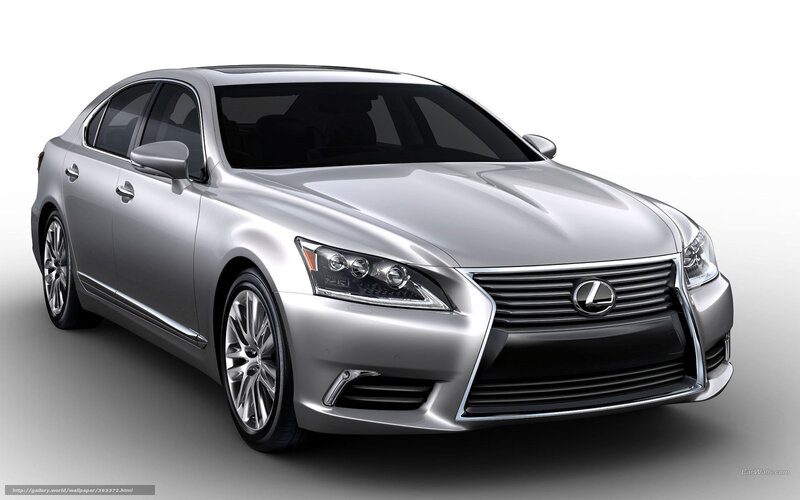 Silver Lexus Sedan — Neutral, 3d Render