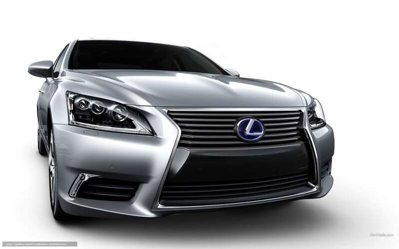 Silver Lexus Sedan — Neutral, Photograph, Car Grille