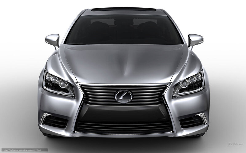 Silver Lexus Sedan — Neutral, Photograph, Car, Headlights