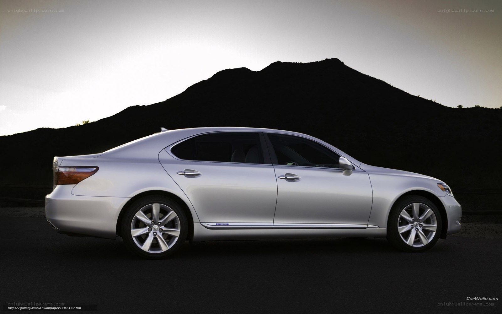 silver lexus sedan on road