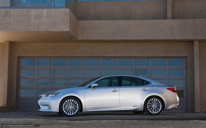 silver lexus sedan parked