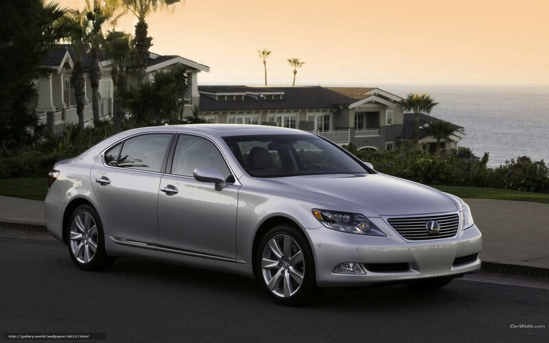 Silver Lexus Sedan — Serene