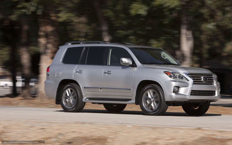 Silver Lexus Suv — Dynamic, Afternoon