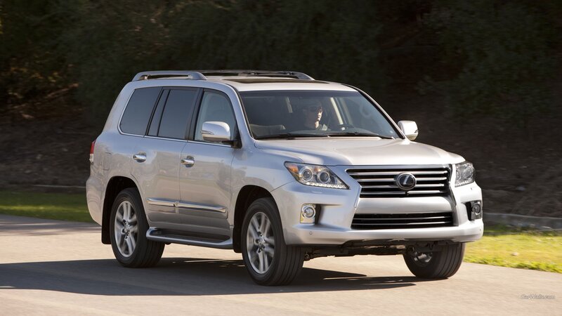 Silver Lexus Suv