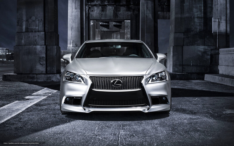 Silver Lexus under concrete bridge