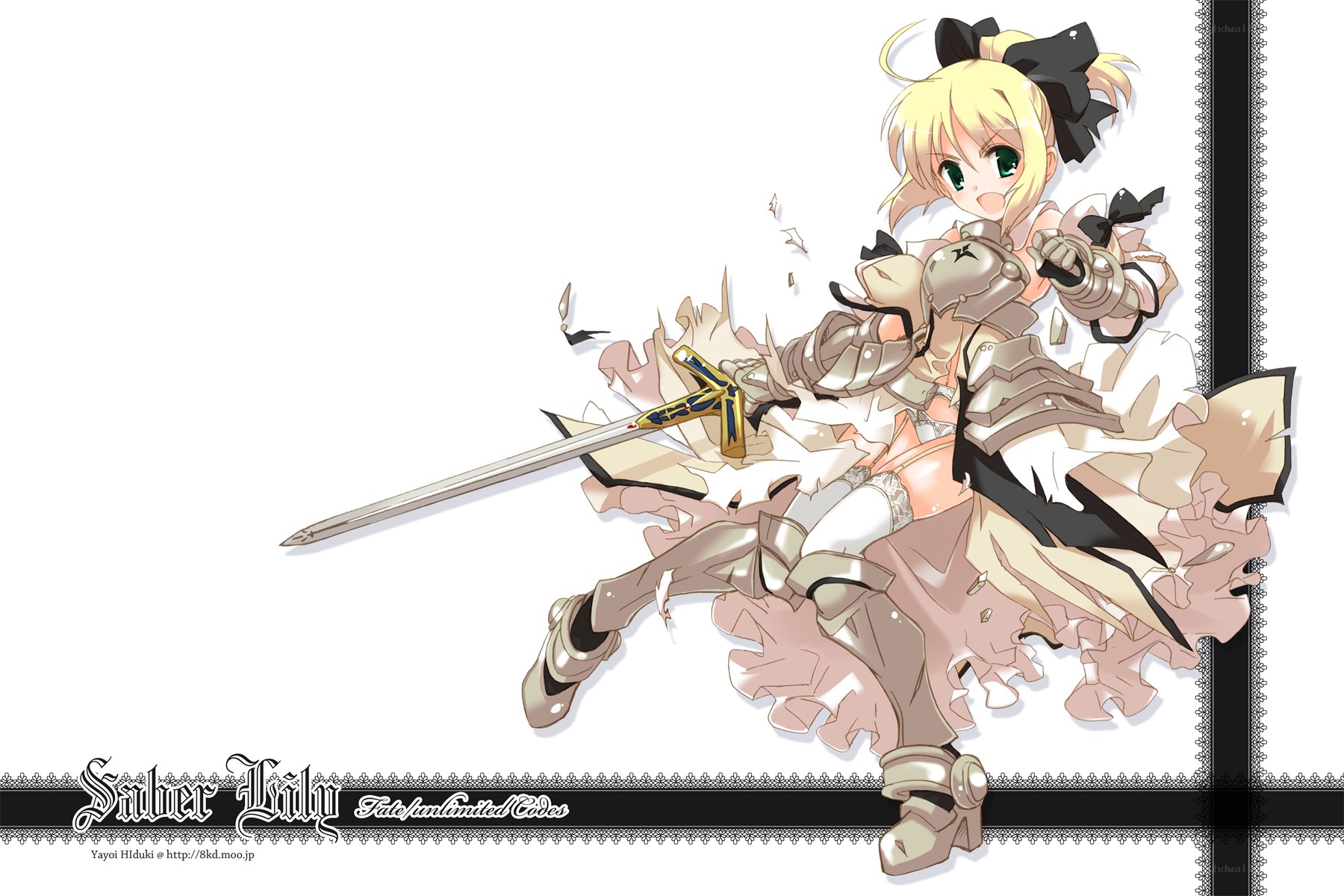 Silver Lily character art