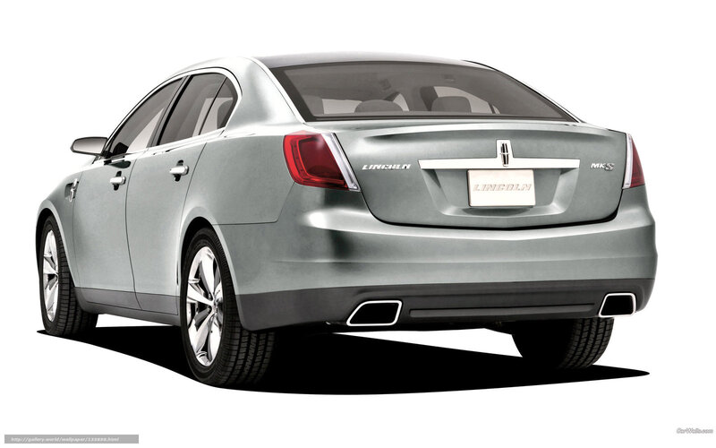 Silver Lincoln MKS sedan