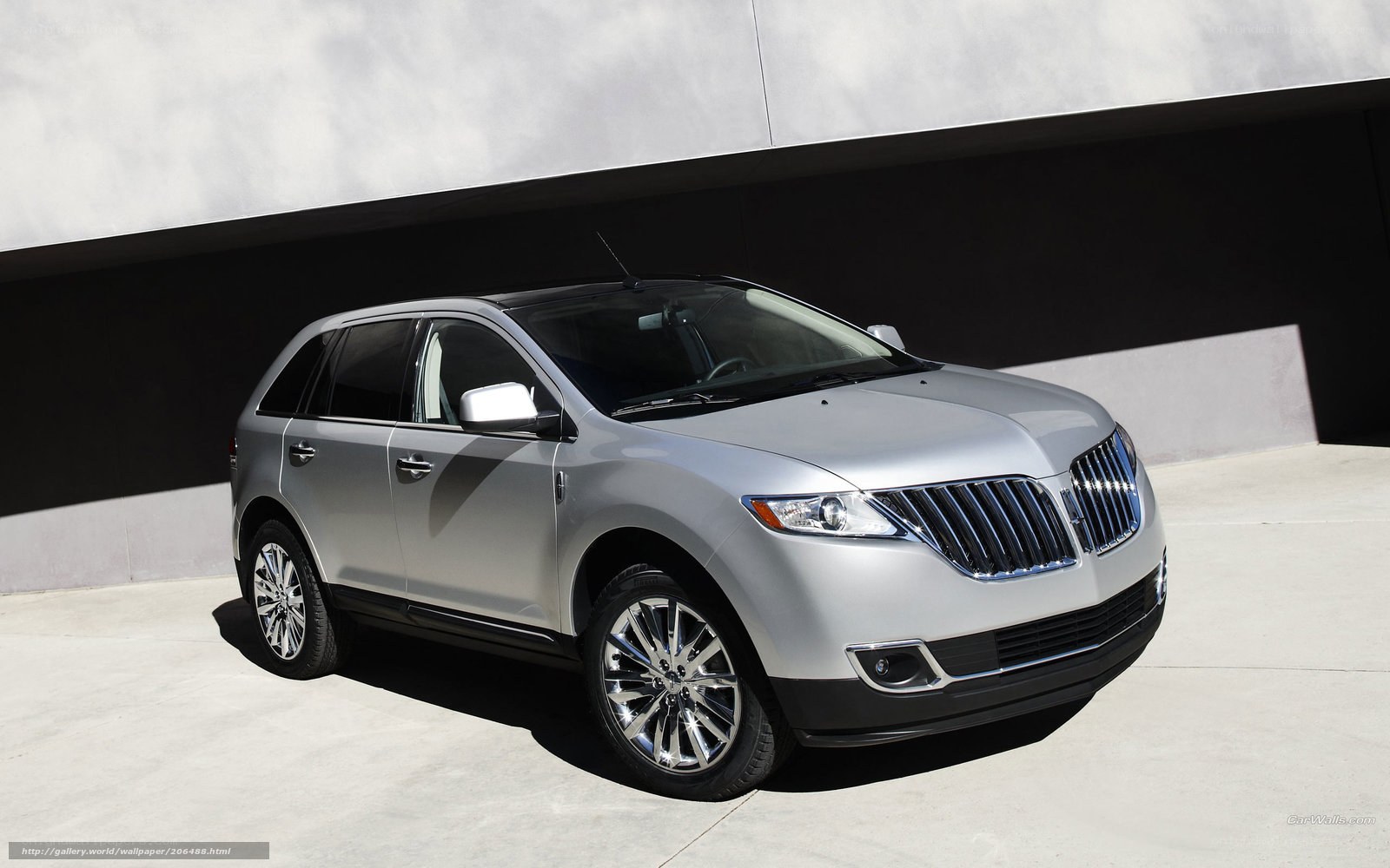 silver lincoln mkt suv