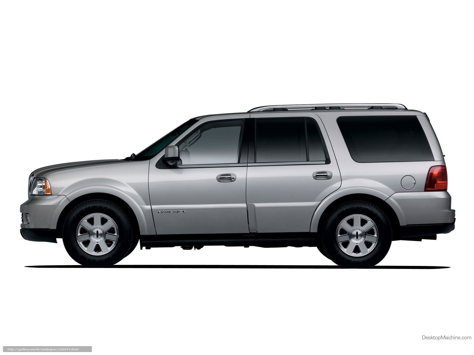 silver lincoln navigator suv